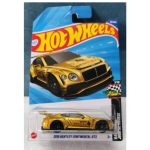 Hot Wheels 2018 Bentley Continental GT3 Gold
