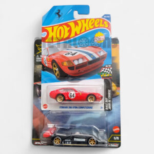 Hot-Wheels-Car-Culture-Mazda-787B-with-Ferrari-365-Red