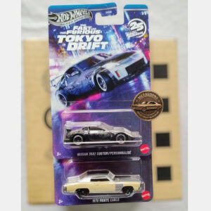 Hot Wheels Silver Series Nissan 350Z Custom with 970 Monte Carlo