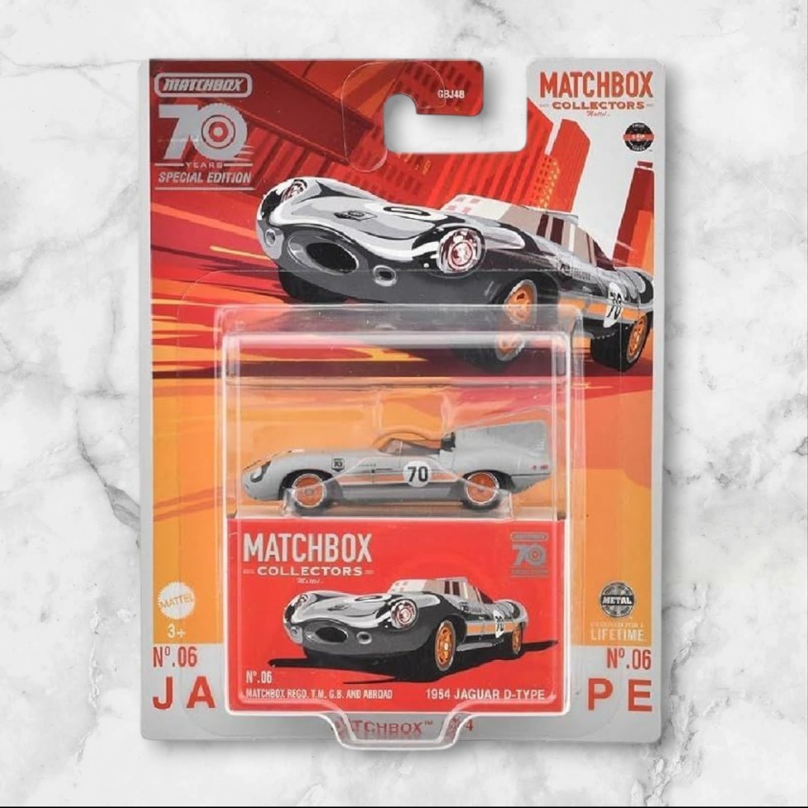 Matchbox 70th Anniversary Special Edition - 1954 JAGUAR D-TYPE (Imported) - Image 1