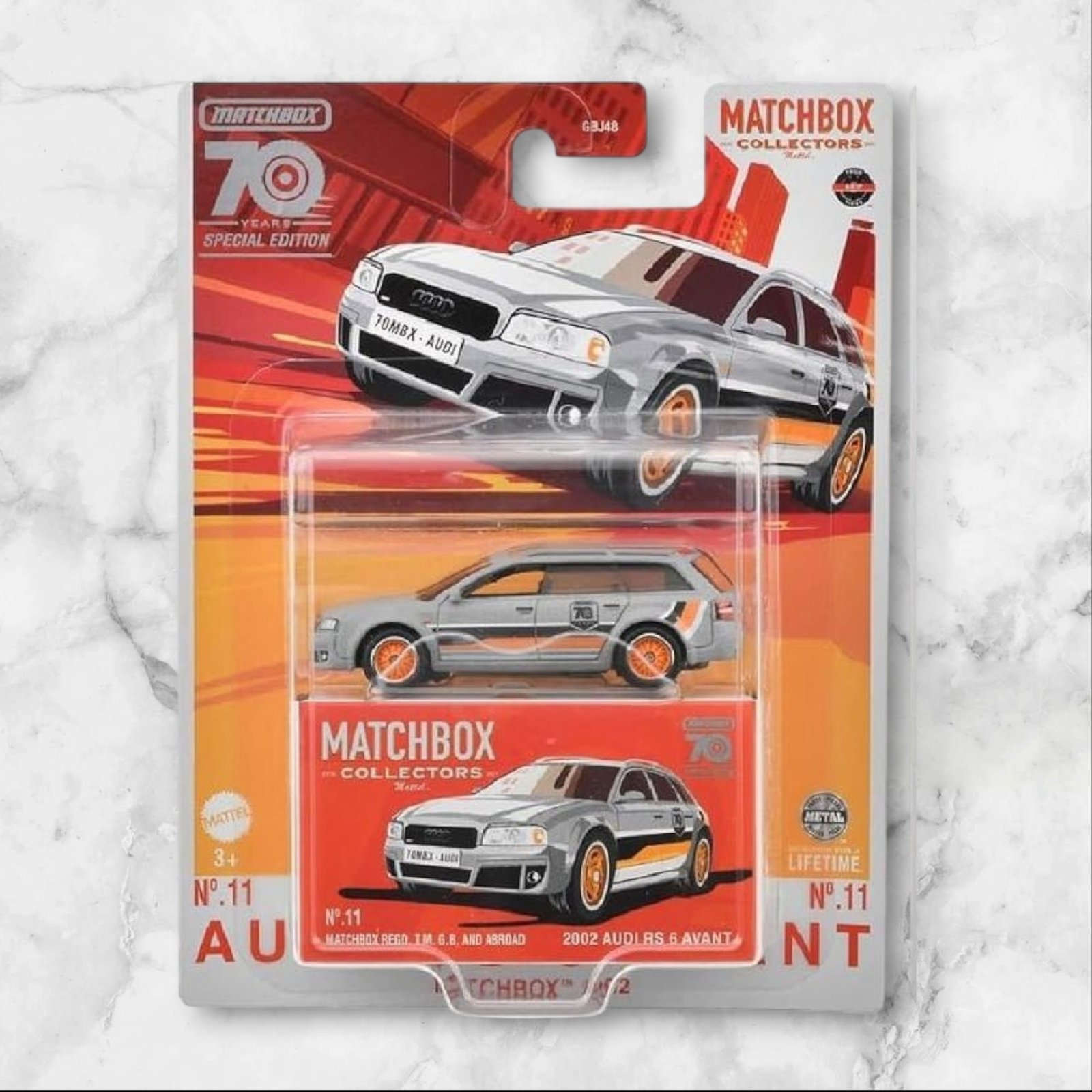 Matchbox 70th Anniversary Special Edition - 2002 AUDI RS 6 AVANT (Imported) - Image 1