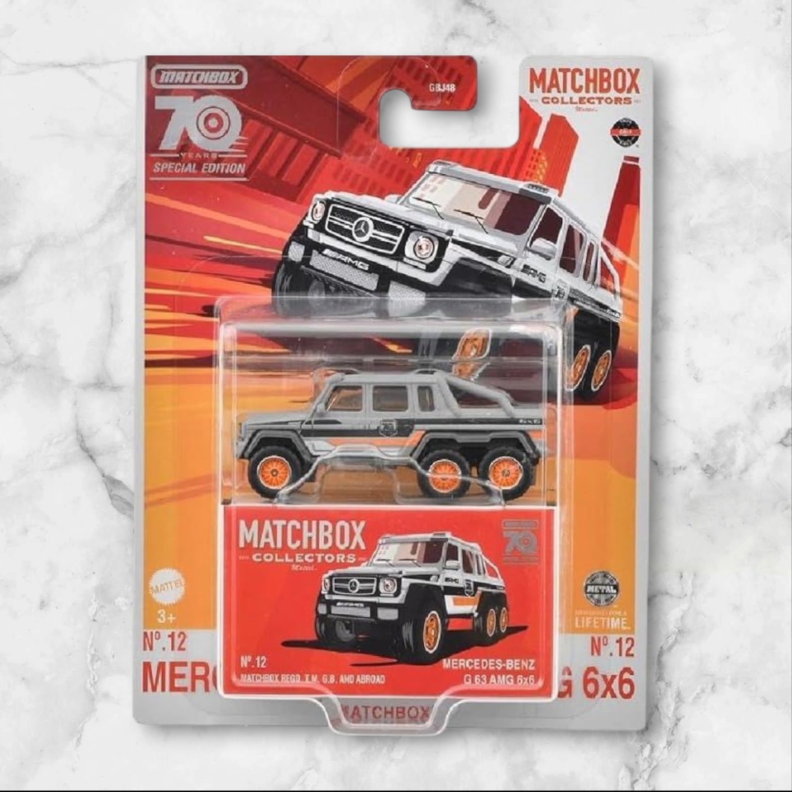 Matchbox 70th Anniversary Special Edition - MERCEDES-BENZ G63 AMG 6X6 (Imported) - Image 1