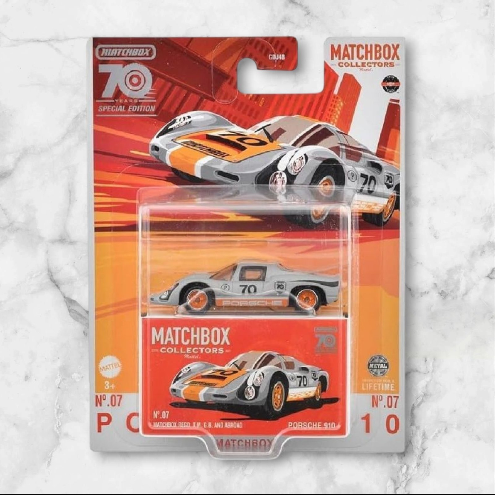 Matchbox 70th Anniversary Special Edition - PORSCHE 910 (Imported) - Image 1