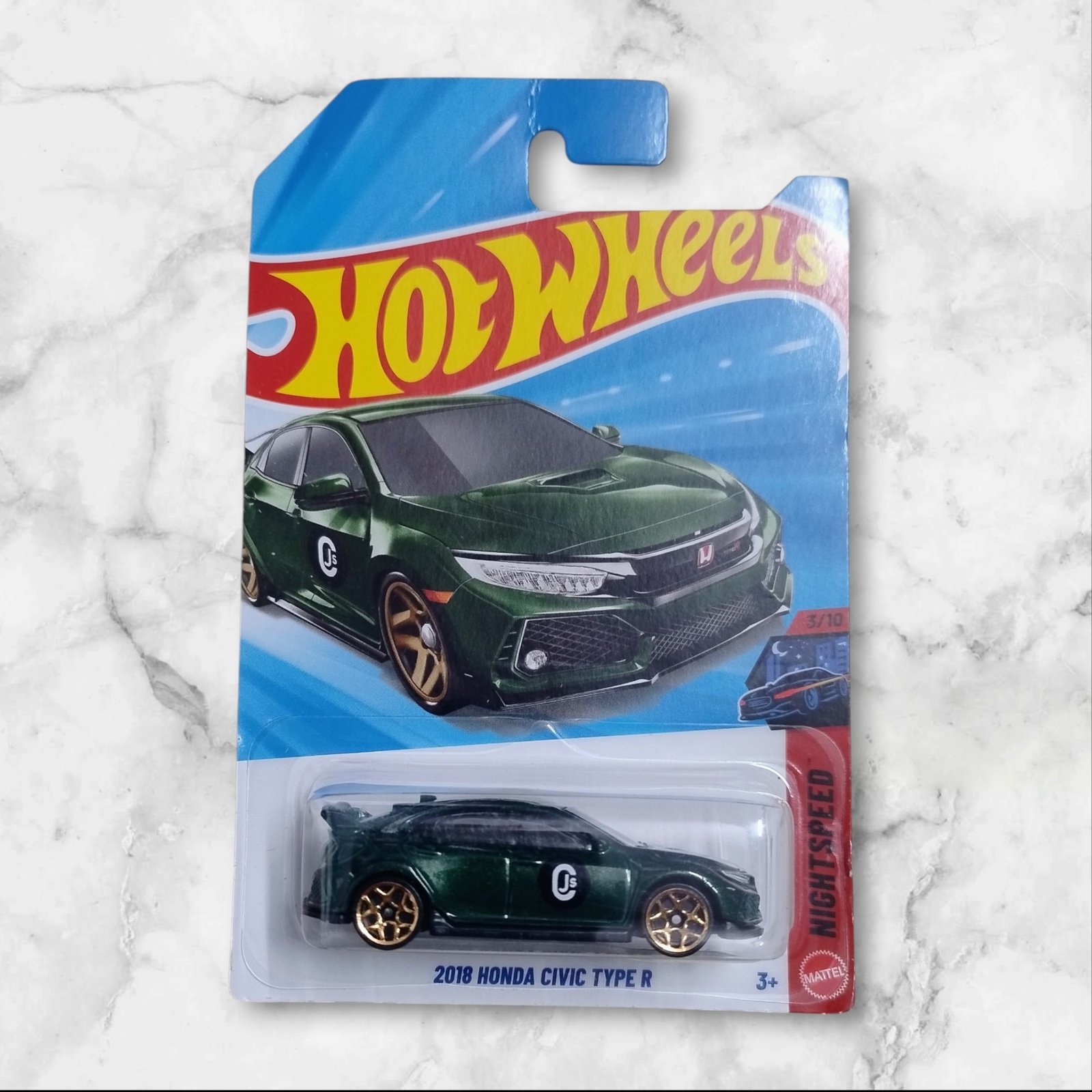 Hot Wheels 2018 Honda Civic Type R - Image 1