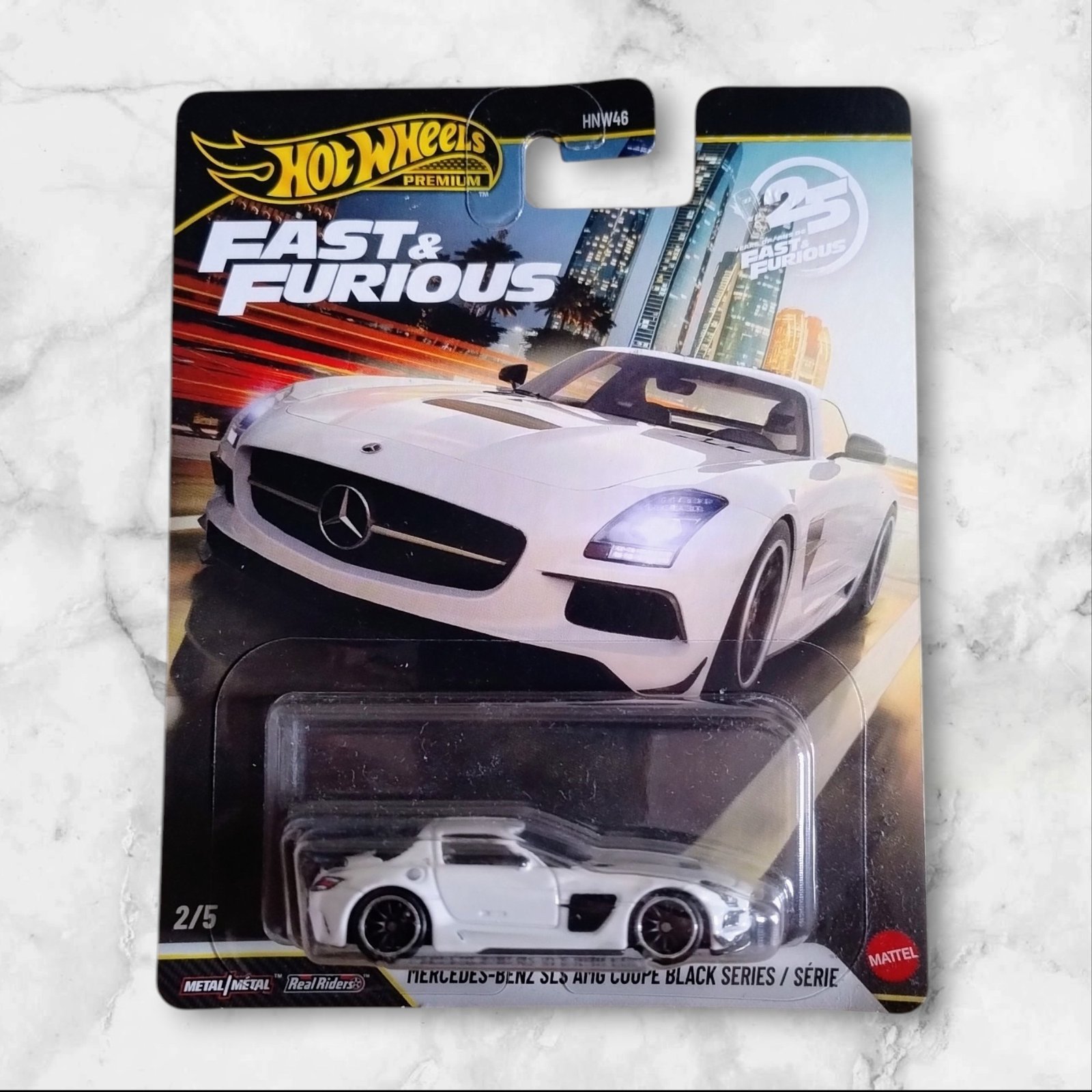 Hot Wheels Fast & Furious Mercedes-Benz SLS AMG Coupe - Image 1
